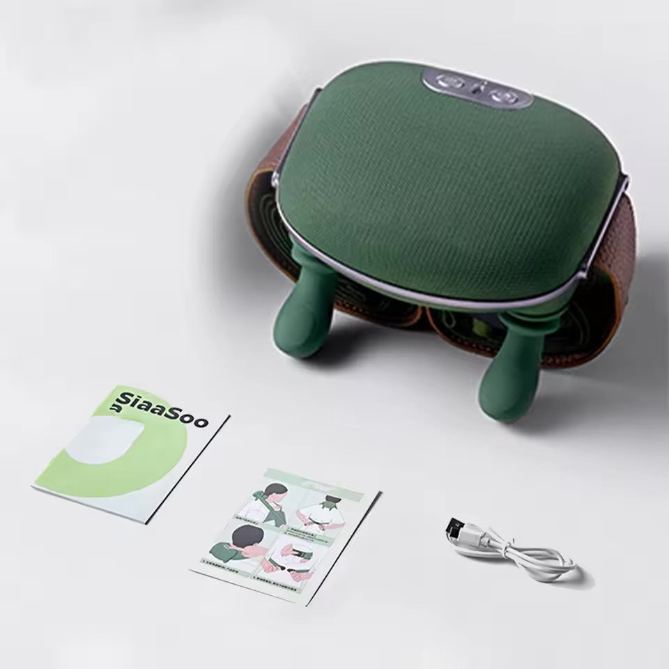 3-Level Smart Neck & Shoulder Massager with Dual Heat Therapy