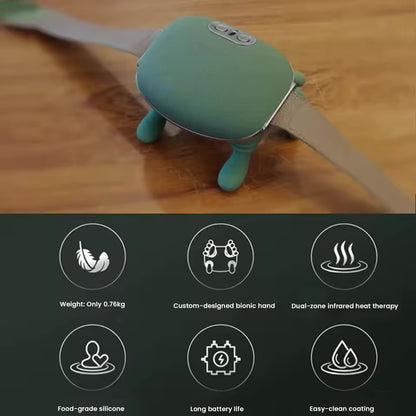 3-Level Smart Neck & Shoulder Massager with Dual Heat Therapy